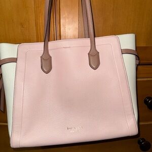 Kate Spade Pink and White Women's Bag